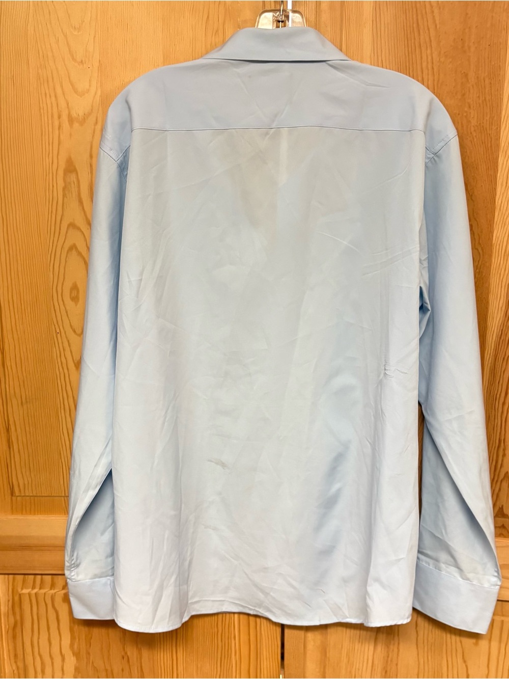 Alex Vando Men's Dress Shirt in Light Blue - Picture 6 of 8